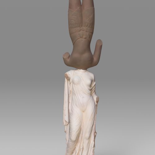 永生 – 男性雕像，母亲维纳斯雕像