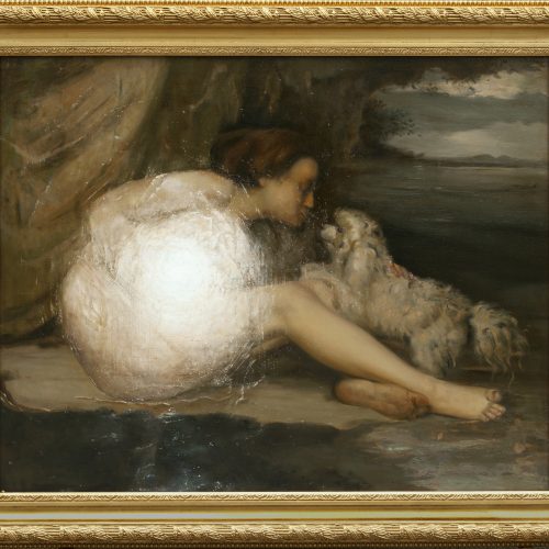 Light Source- Femme Nue au Chien