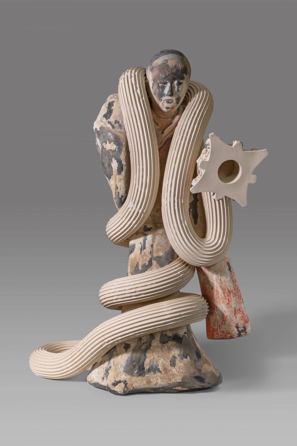 Alien 3 - Roman column, Western Han Tomb Pottery Female Dancer