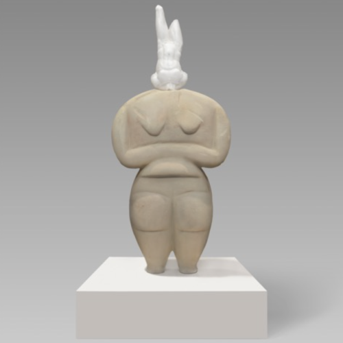 Eternity – Large torso of a man known as nude Ares, Cycladic Fertility Goddess of the Aegean